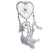 Dromenvanger Hart Met Schelpjes - Liefde 3 426 Dromenvanger Wit - Hart Met Schelpjes - Liefde