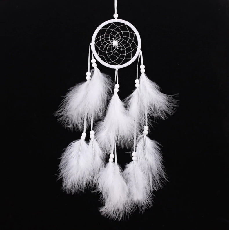 Dreamcatcher - Blij wit 1 506 dromenvanger wit - blij