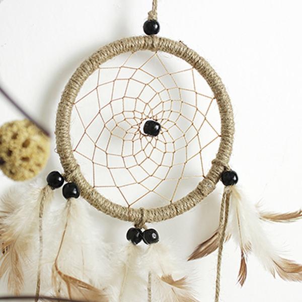 Dreamcatcher Basic Style Touw - Naturel 2 641 dromenvanger basic touw medium 1