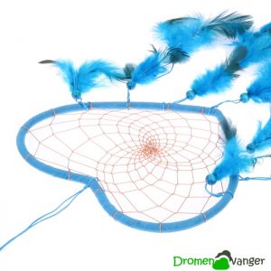 Dromenvanger Loving Heart Blauw 3 663 bohemian dromenvanger loving heart blauw 2