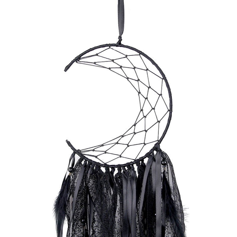 Dreamcatcher Moon Black 2 Dromenvanger maan zwart large 1