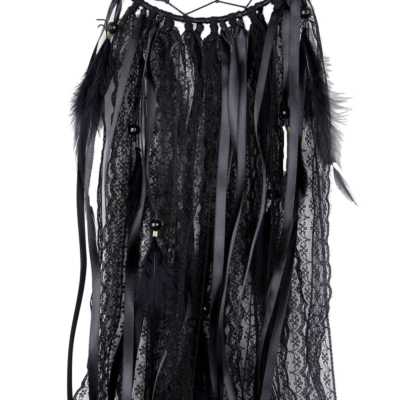 Dreamcatcher Moon Black 3 Dromenvanger maan zwart large 2