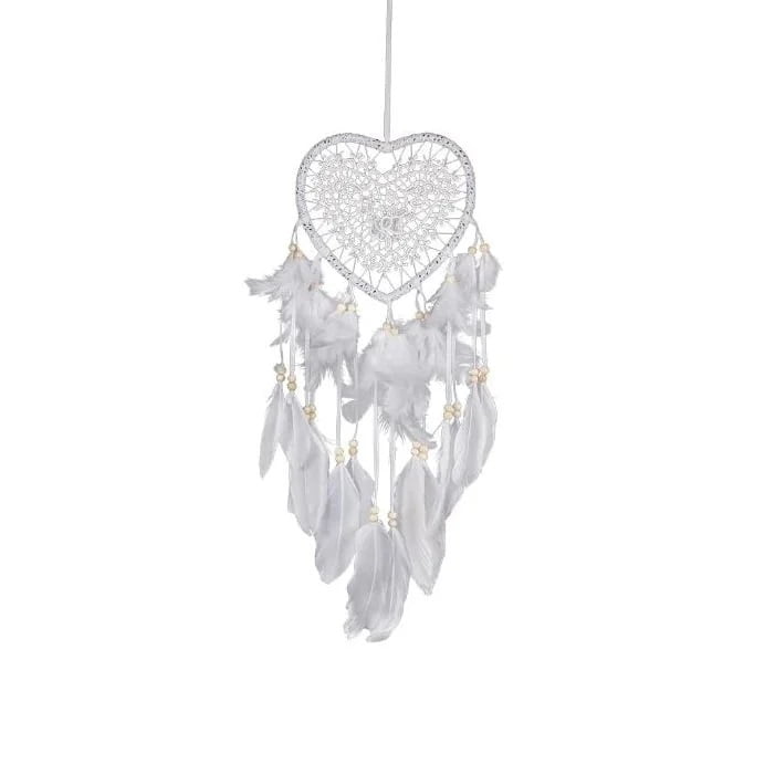 Dromenvanger wit met kant - Loving Heart Lace 1 677-dromenvanger-hart-kant-wit 1
