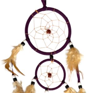 428 dreamcatcher indian purple V2 - closeup