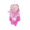 Dromenvanger Roze met kant - Loving Heart Lace Roze 3 657-dromenvanger-hart-kant-roze 1