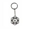 312-sleutelhanger-yoga-lotusbloem-zilverkleurig-spiritueel v2