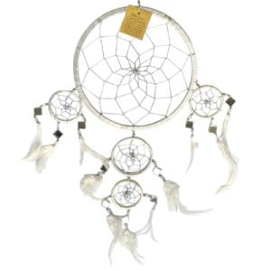 627 dromenvanger wit met zilver - spiegel - White Mirror XL V2