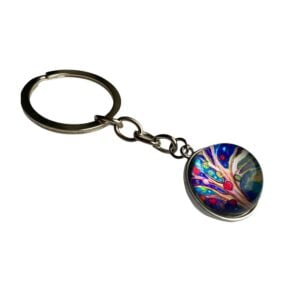 358 sleutelhanger bol - tree of life - full color